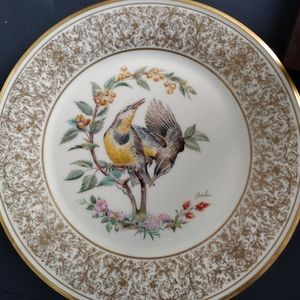 Lenox bird plate